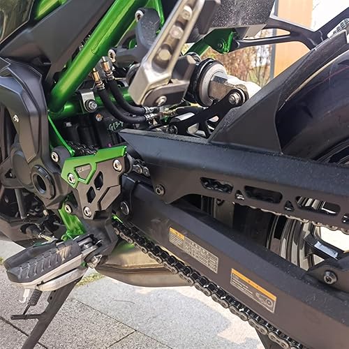 Miniatura 4 de Tablero de extensión Accesorios de motocicleta para Kawasaki Z 900 Z900 2017 2018 2019 2020 2021 2022 Protector de pedal trasero Protector de pedal