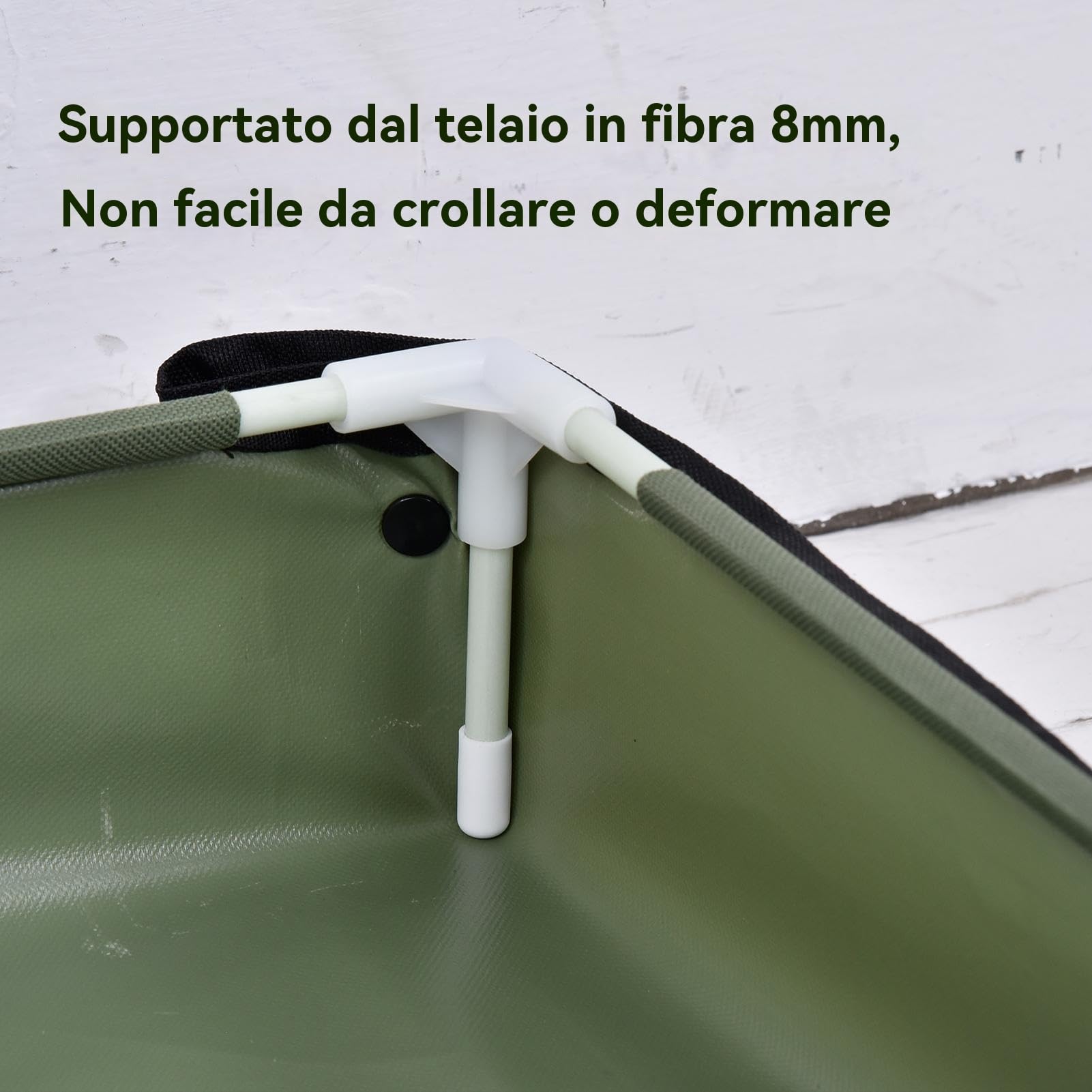 Vassoio Doccia Portatile, 2 In 1 Base Doccia Da Campeggio Pieghevole Con Tubo Di Scarico, 80x80x10cm Durevole Oxford Impermeabile T-enda Fondo, Bacino All'aperto Doccia Recinzione Base Per RV Campeggi