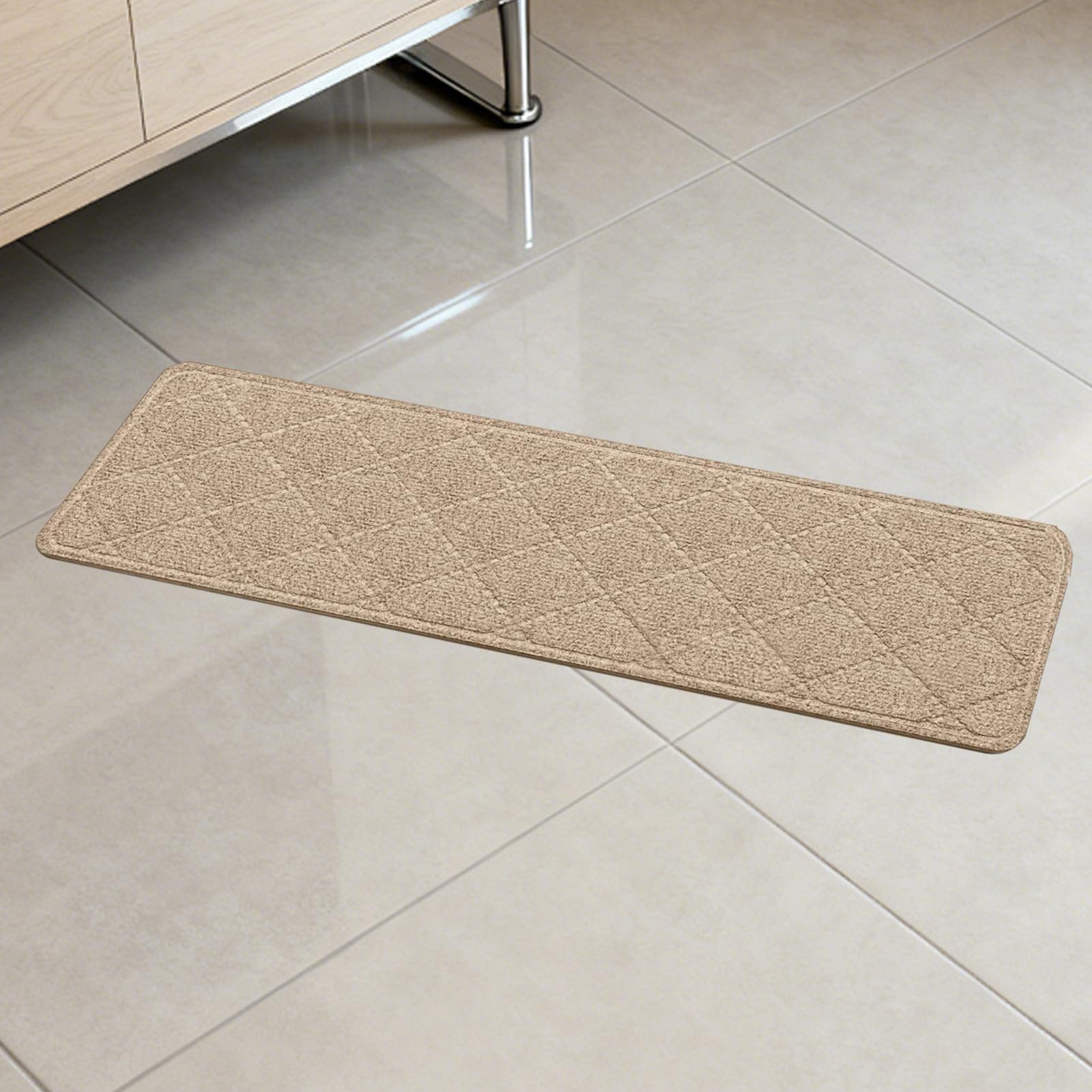 Tapis pour les Escaliers 7 Pièces de Tapis Adhésif pour Marches