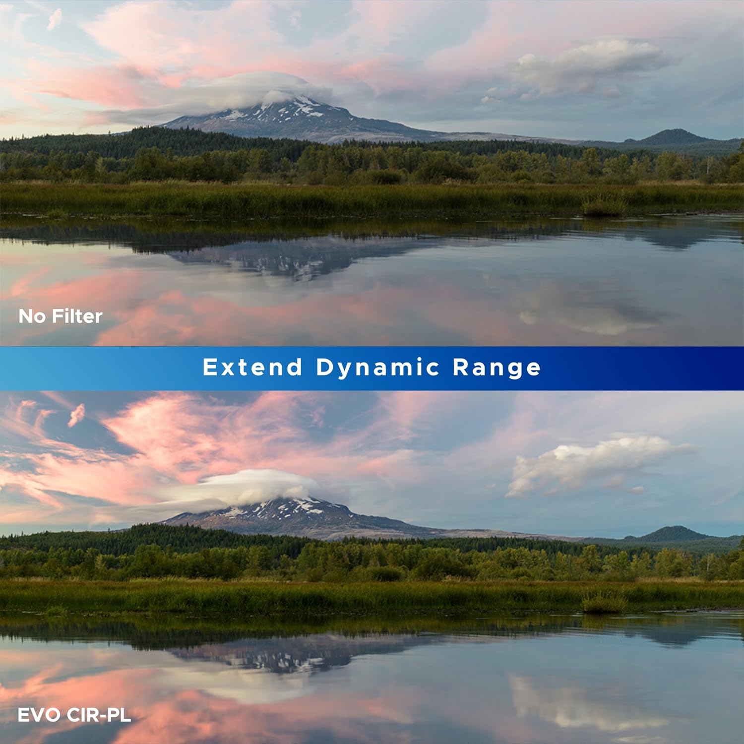 Hoya EVO Antistatic 72mm Polarizing Filter — Premium Optical Glass w/ 16-Layer SMC, 3mm Low-Profile Aluminum Frame - Stain & Scratch Resistant Circular Polarizer to Enhance Clarity & Vibrant Colors