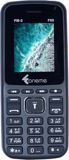 Foneme F60 Dual Sim |Keypad Mobile| with 1.8" Display | Voice Changer | Auto Call Recording | Long Lasting Battery | FM | ...