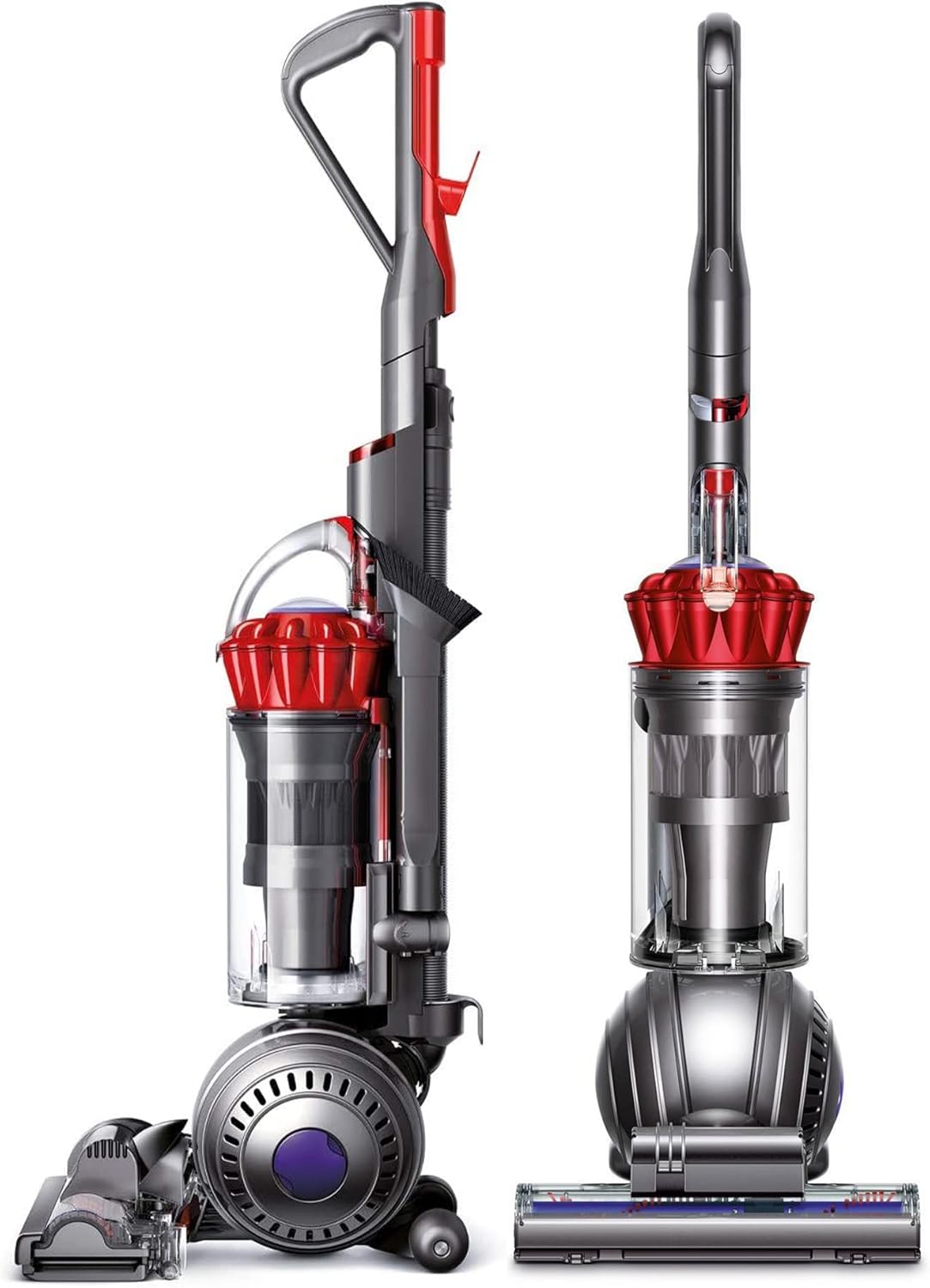 Dyson Ball Animal 2 Upright Corded Vacuum Cleaner: HEPA Filter, Height Adjustment, Self-Adjusting Cleaner Head, Telescopic Handle, Rotating Brushes, Fuchsia