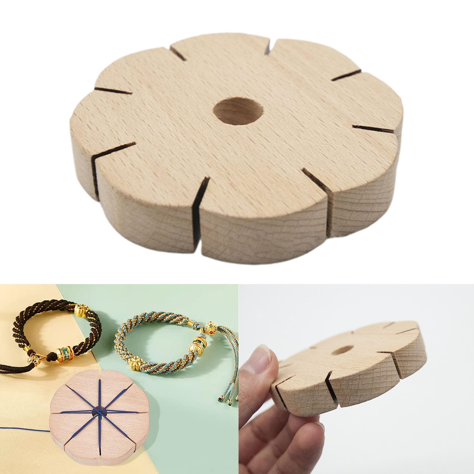 Ensemble De Tissage En Bois Et Acier Inoxydable Pour Bijoux, Un Nouveau Type De Bracelet, Décoration, Bricolage, Machine à Tricoter Faite à La Main