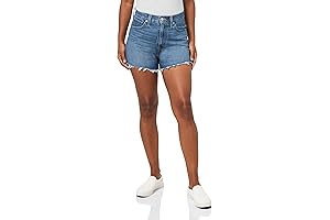 Effortlessly Stylish: Women's High Waisted Denim Shorts
