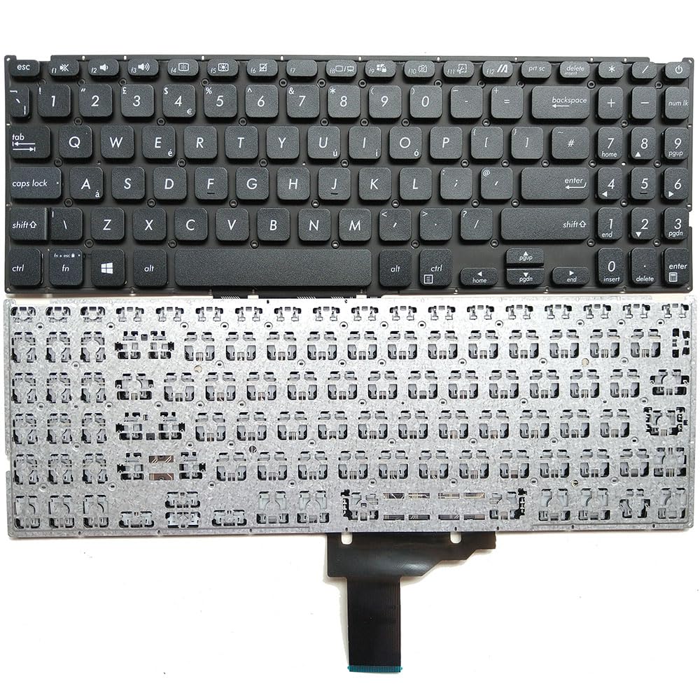 Laptop-Tastatur/Notebook Keyboard Ersatz QWERTZ für Asus