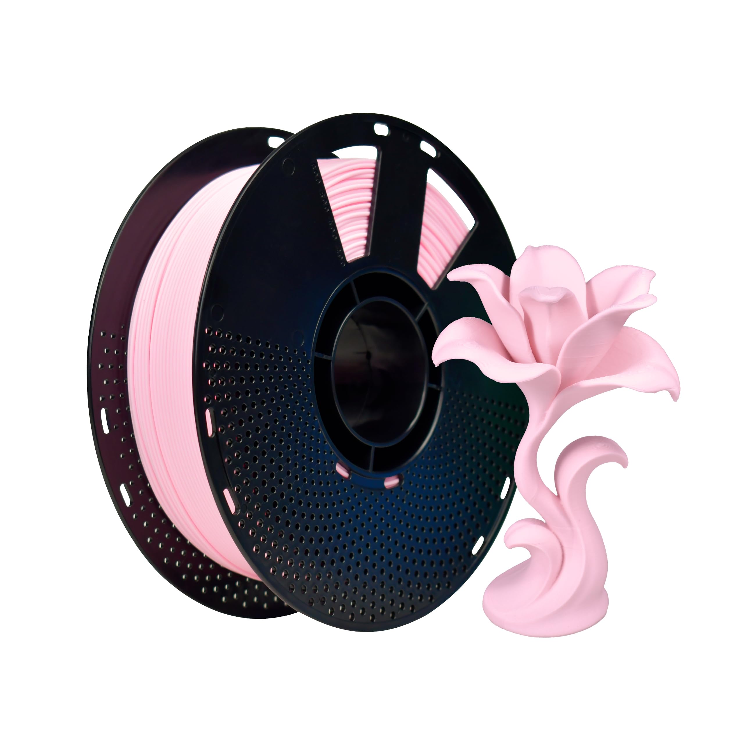 iBOSS Matte PLA+ 3D Printer Filament 1.75mm, Matte Surface &amp; Low Warping Filament 1kg Spool (2.2 lbs), Accuracy +/- 0.02 mm, Fit Most FDM Printers (Matte Water Pink)