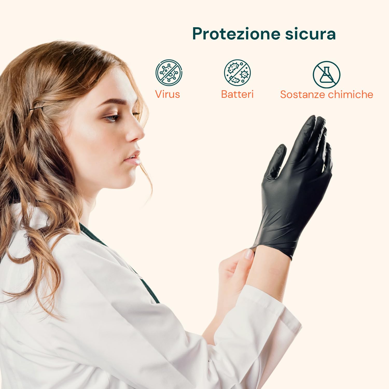 Avilia - Lot de 1000 gants M