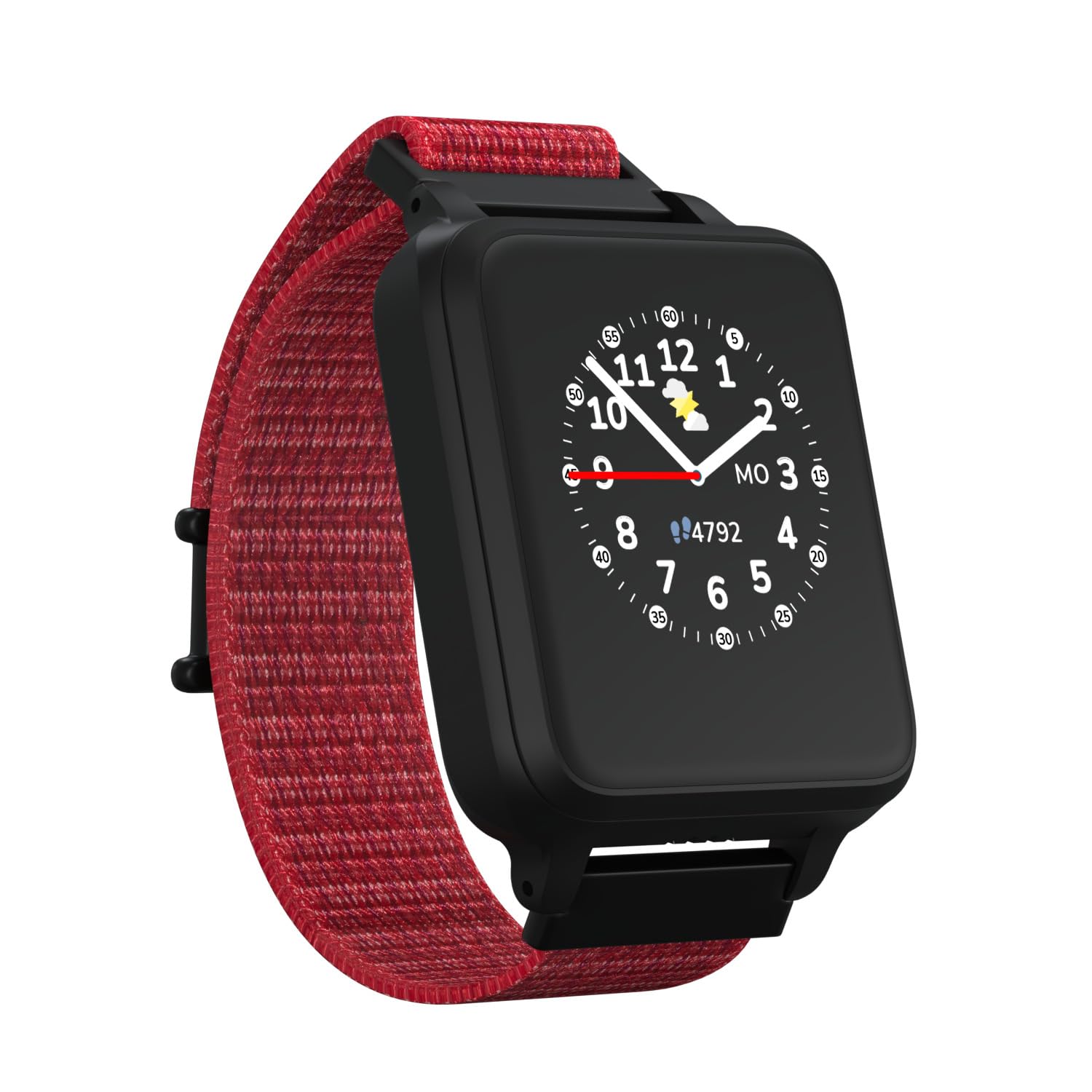 ANIO Anio5s 2023 Montre pour Enfant avec Fonction Appel, Montre de téléphone, Tracker, Messages, Mode Scolaire, Fonction SOS et détection
