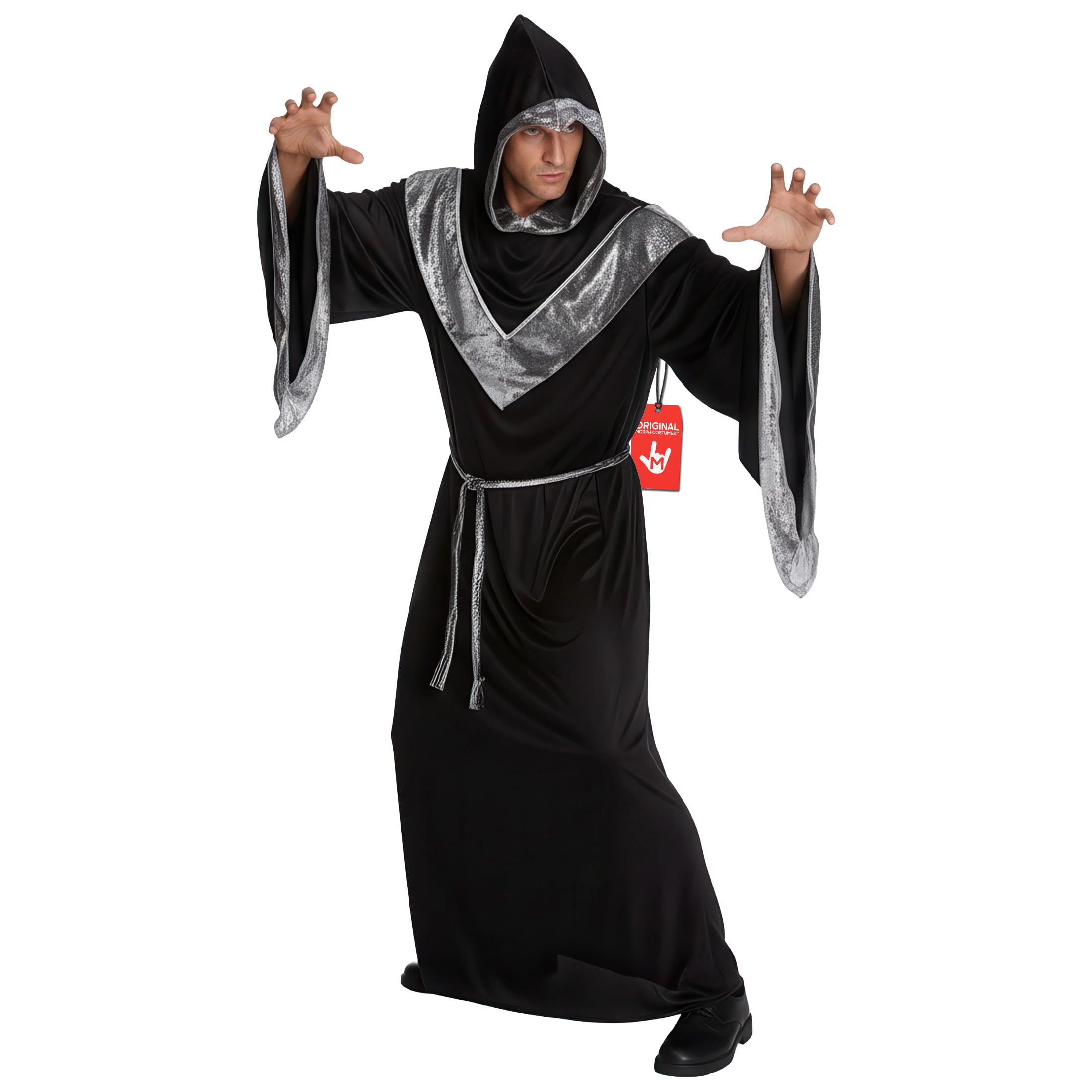 Morph Costumes Costume Stregone Uomo, Vestito Stregone Uomo, Costume Da Mago Per Adulto, Costume Mago Uomo, Vestito Da Mago Adulto