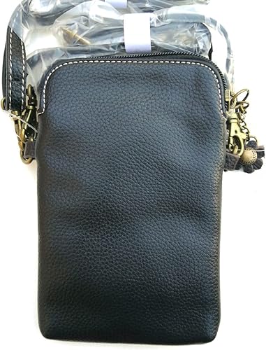 Miniatura 9 de CHALA Hobo Style - Bolso grande de hombro con bolsa y cartera con cremallera Chala Combo (combo de girasol negro y cruzado deslumbrante), Combo