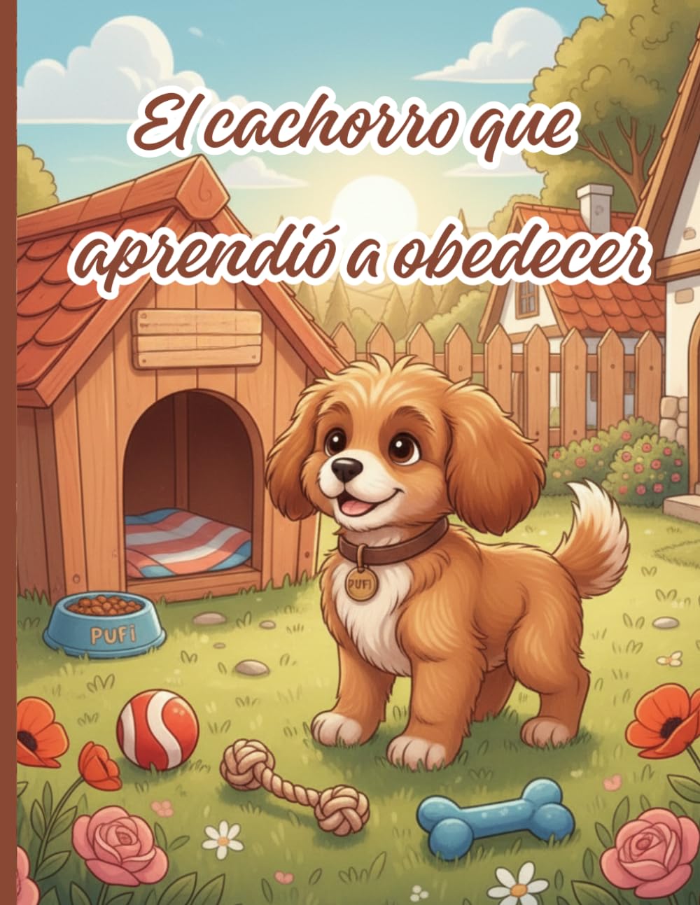 El cachorro que aprendió a obedecer: Un cuento infantil sobre aprender a escuchar antes de actuar | Edades 4-8 años | Libro ilustrado a color sobre responsabilidad, reflexión y consecuencias