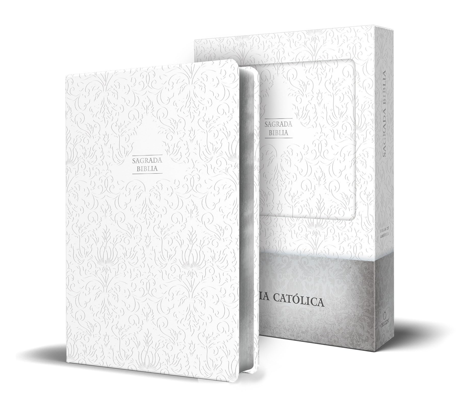 Biblia Católica en español. Boda, bautizo, primera comunión, confirmación y cumpleaños. Caja blanca regalo / Catholic Bible. Spanish-Language, Leathersoft, (Spanish Edition)
