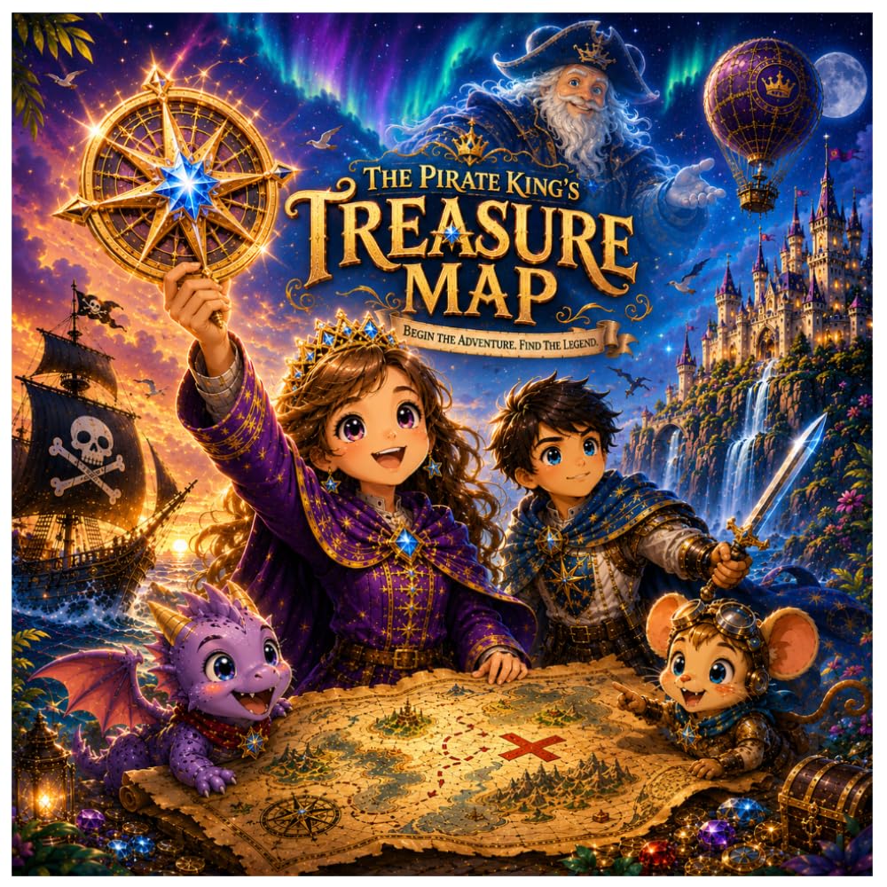 The Pirate King's Treasure Map: Being The Adventure. Find The Legend (The Narrative Escape)