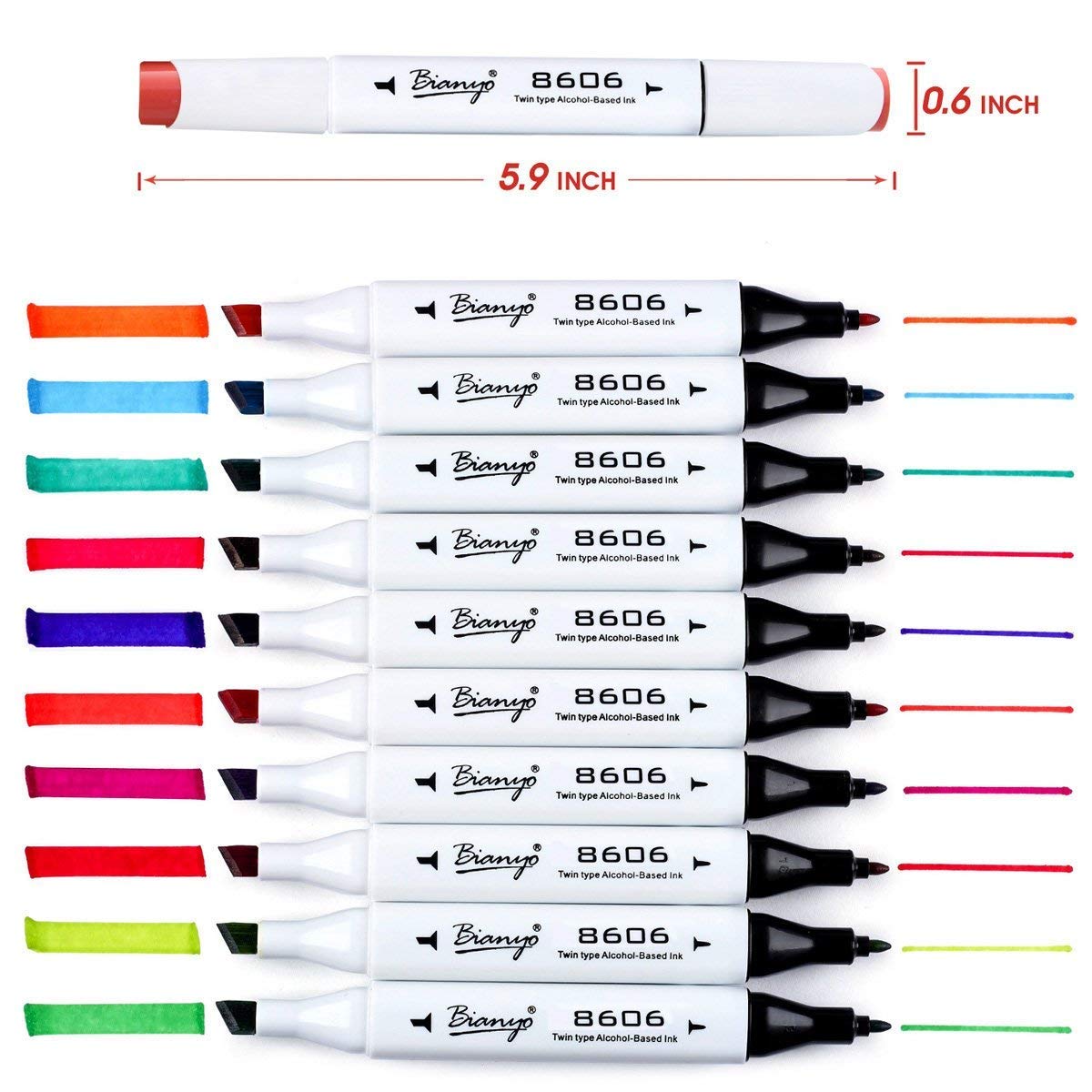 Snapklik.com : Bianyo Classic Series Alcohol-Based Dual Tip Art ...
