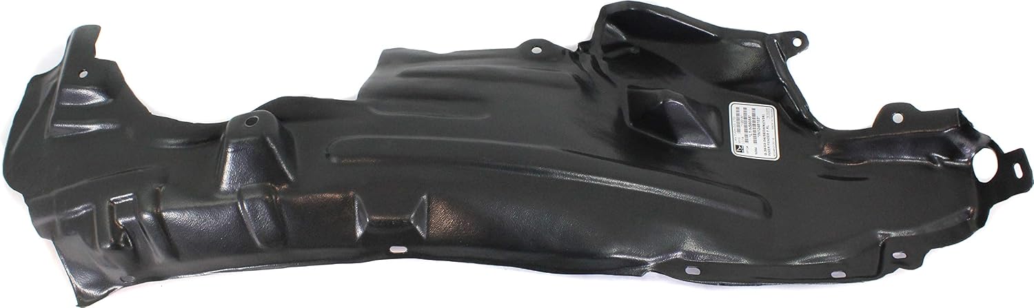 Compatible with 03-04 G35 Coupe & Sedan Front Splash Shield Inner Fender Liner Panel Plastic Left Driver Side