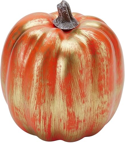 Miniatura 4 de 7 calabazas artificiales para decoración de Halloween, calabaza naranja de espuma simulada de Halloween, calabazas de espuma de otoño para otoño,