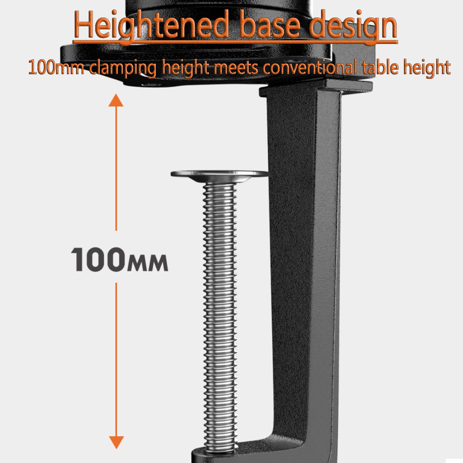 Étaux, Étau de table universel 2 en 1 avec mâchoire multifonctionnelle et bouton réglage rapide, étau d'établi rotatif à 360° pince travail(D)