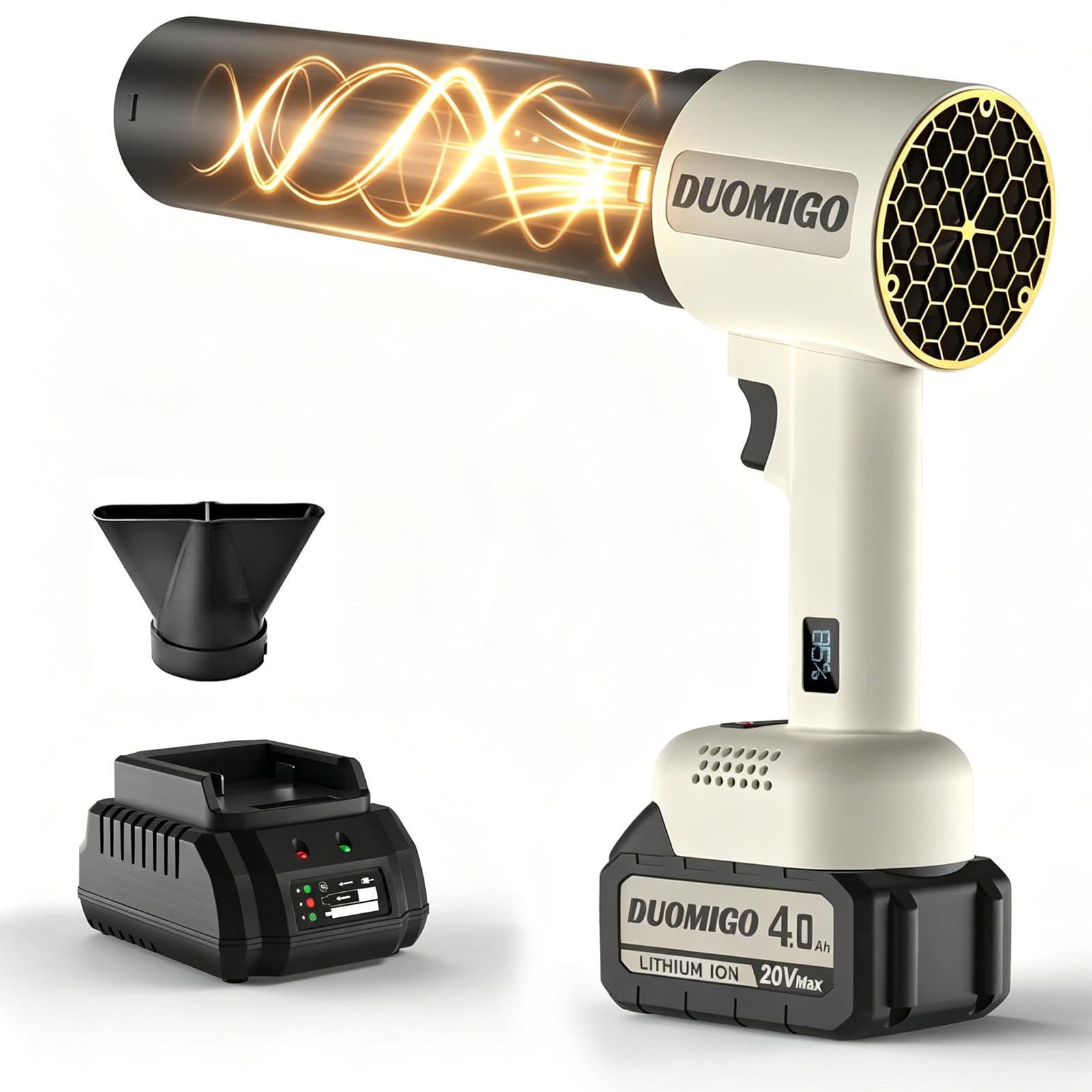 デュアルサイクロン Amazon.com: Duomigo 20V Cordless Turbo Dryer for Cars & Patio