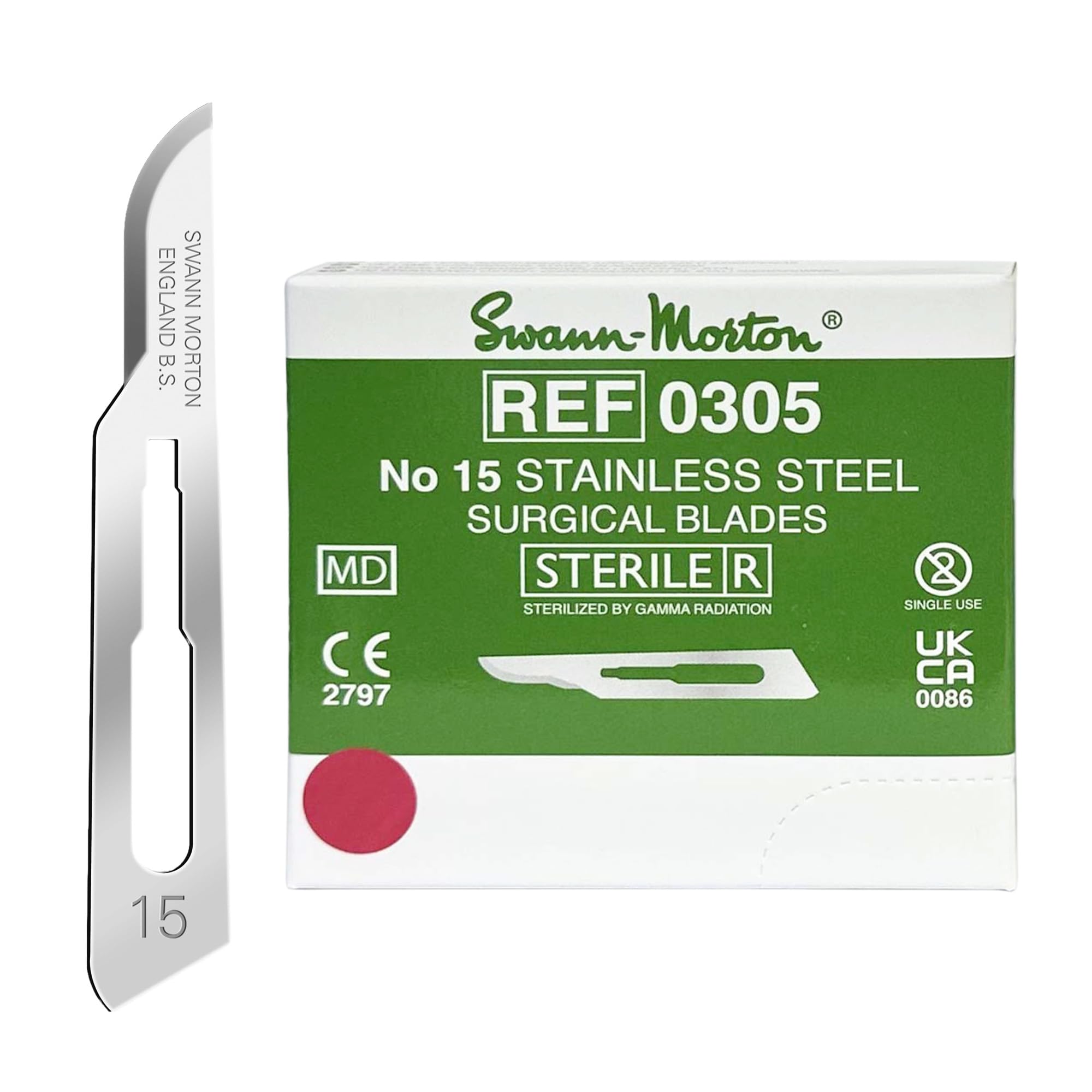 DECI Bridlestudsnarrowbelt(Sサイズ)ovy kaja Amazon.com: Swann Morton Surgical Scalpel Blade #15 - Stainless