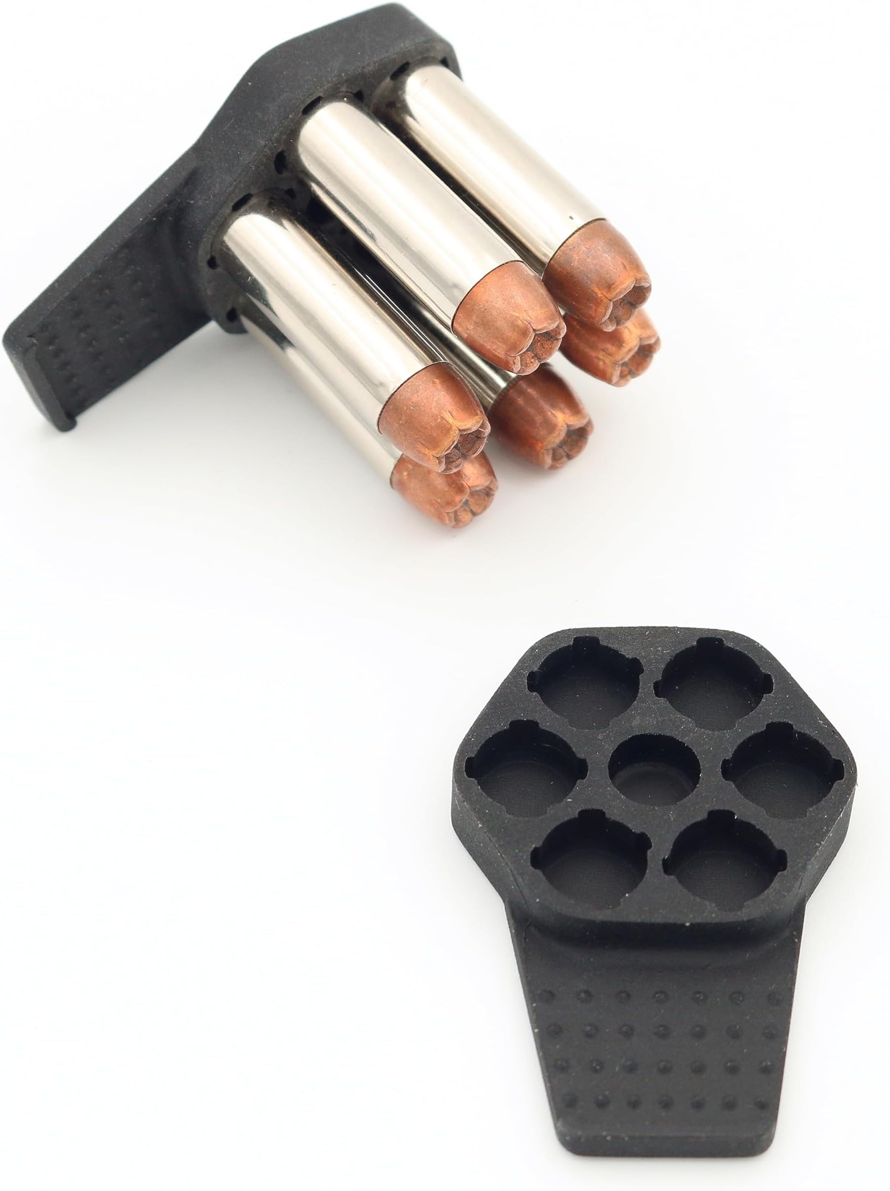 Zeta6 K-Clip EDC Speedloader for 38spl/357mag 6-Shot K-Frame Revolvers / 2-Pack