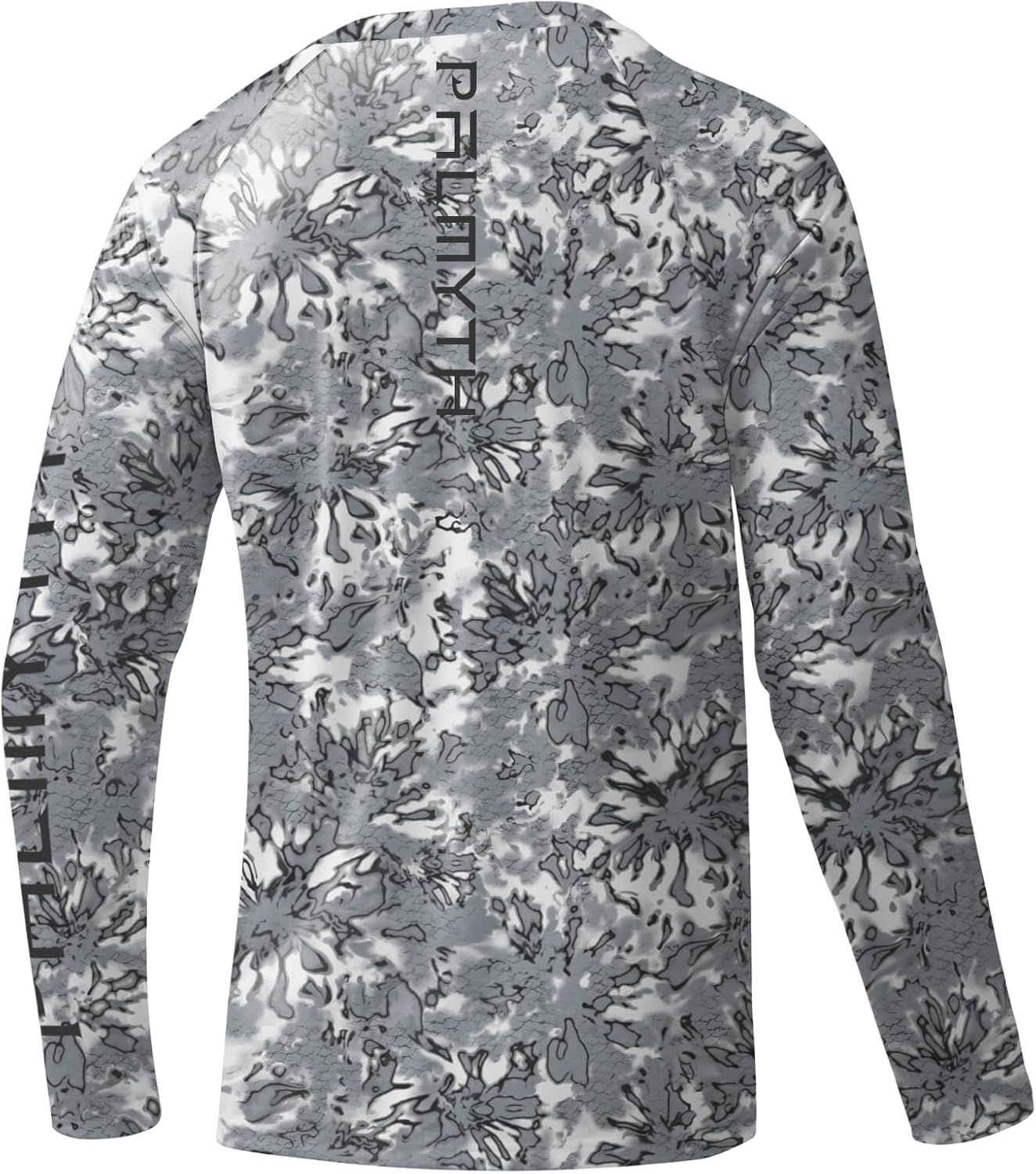 Palmyth Men’s UPF 50+ Fishing Shirt Long Sleeve Sun Protection Performance Tee Quick Dry Breathable Fishing Camo Shirts - Image 3