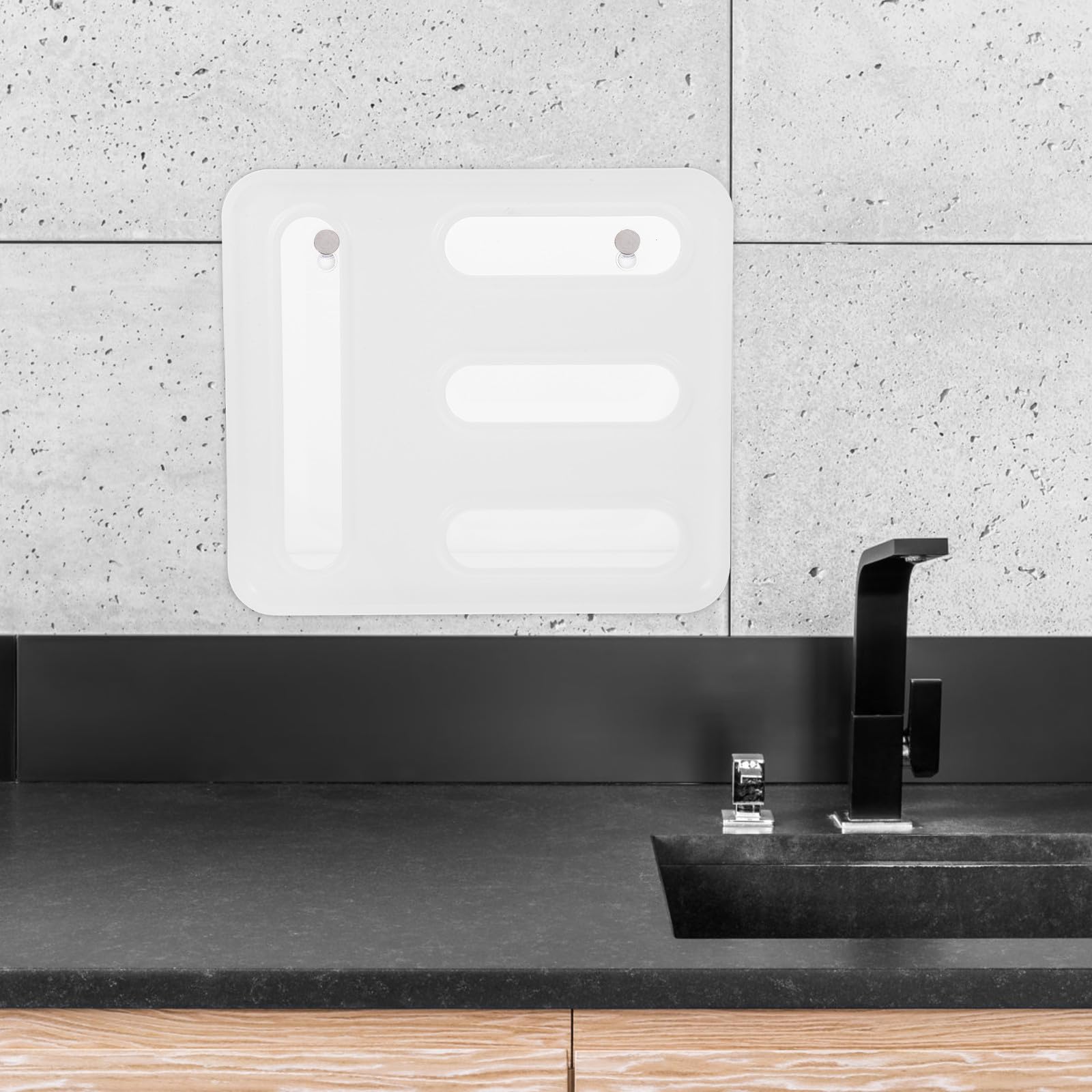 Wandhalterung Aufbewahrungsbox Küchen Frischhaltebeutelspender aus Pet mit Transparentem Deckel Multifunktionaler Müllbeutel Organizer für Haushalt und Lebensmittel