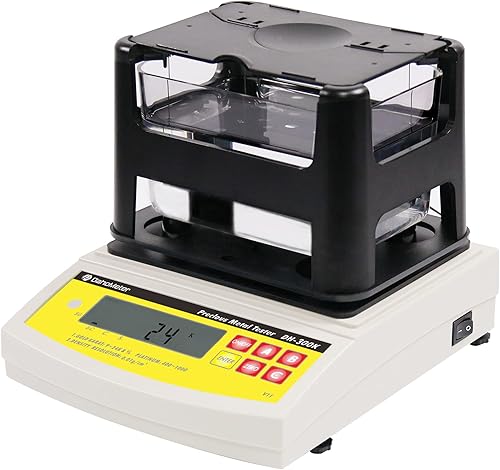 Máquina de prueba 0.00ozcm3 de la pureza del oro del probador de la pureza del quilates del oro de CGOLDENWALL 10.58oz