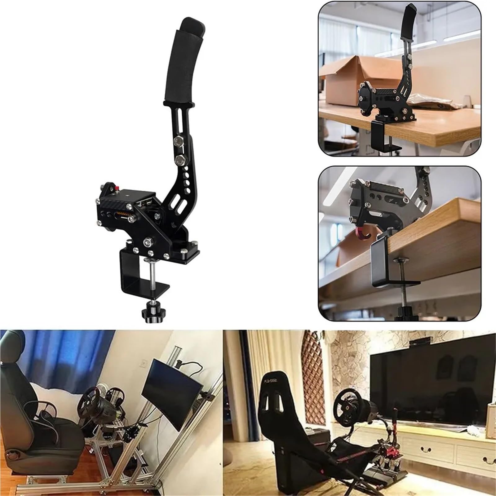 Dźwignia Hamulca Ręcznego Samochodu Gra wyścigowa USB Handbrake SIM i uchwyt mocujący do PS4/PS5 do Logitech G29 PC Wszystkie kierownice dostępne