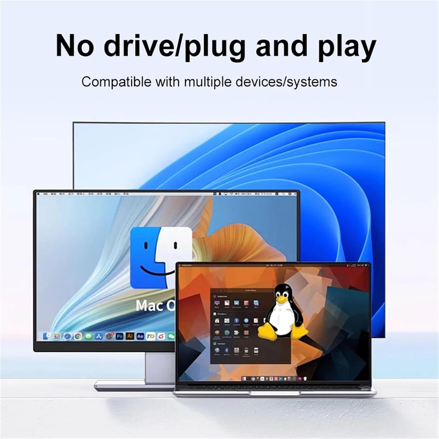 1000Mbps 2 USB Ports Gigabit Ethernet, Type-C to RJ45 Network LAN Adapter for laptops