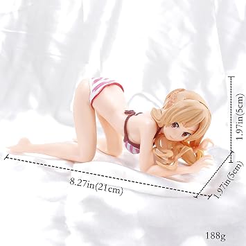 Tokyo Ghoul Anime Cartoon Phone Bracket Asuna Figure Statue Desktop Decoration Gift Ornament Swimsuit Doll Car Ornament Toy Doll Statue 3D Model, Size: 8.27 L x 1.97 H