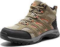 NORTIV8 Women's Waterproof Hiking Boots - Lightweight Breathable Trekking Shoes for Backpacking & Mountaineering