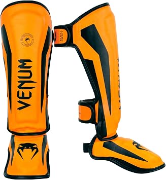 Venum, Elite Shin Guards Kids, Unisex Kids