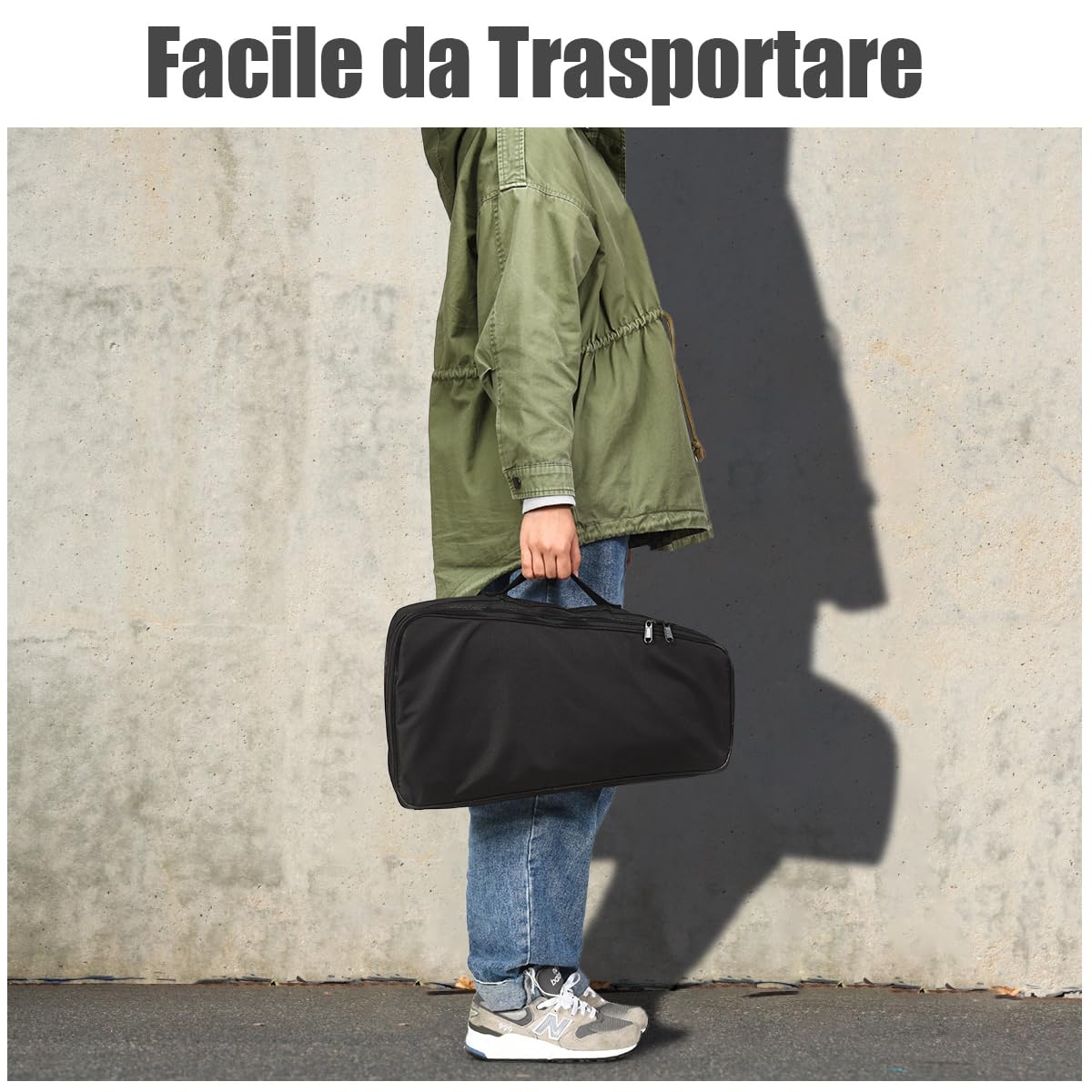 COSTWAY Xilofono 27 Note, Metallofono per Bambini, con 2 Mazzuole e Borsa, Strumento a Percussione a Mano per Bambini e Adulti