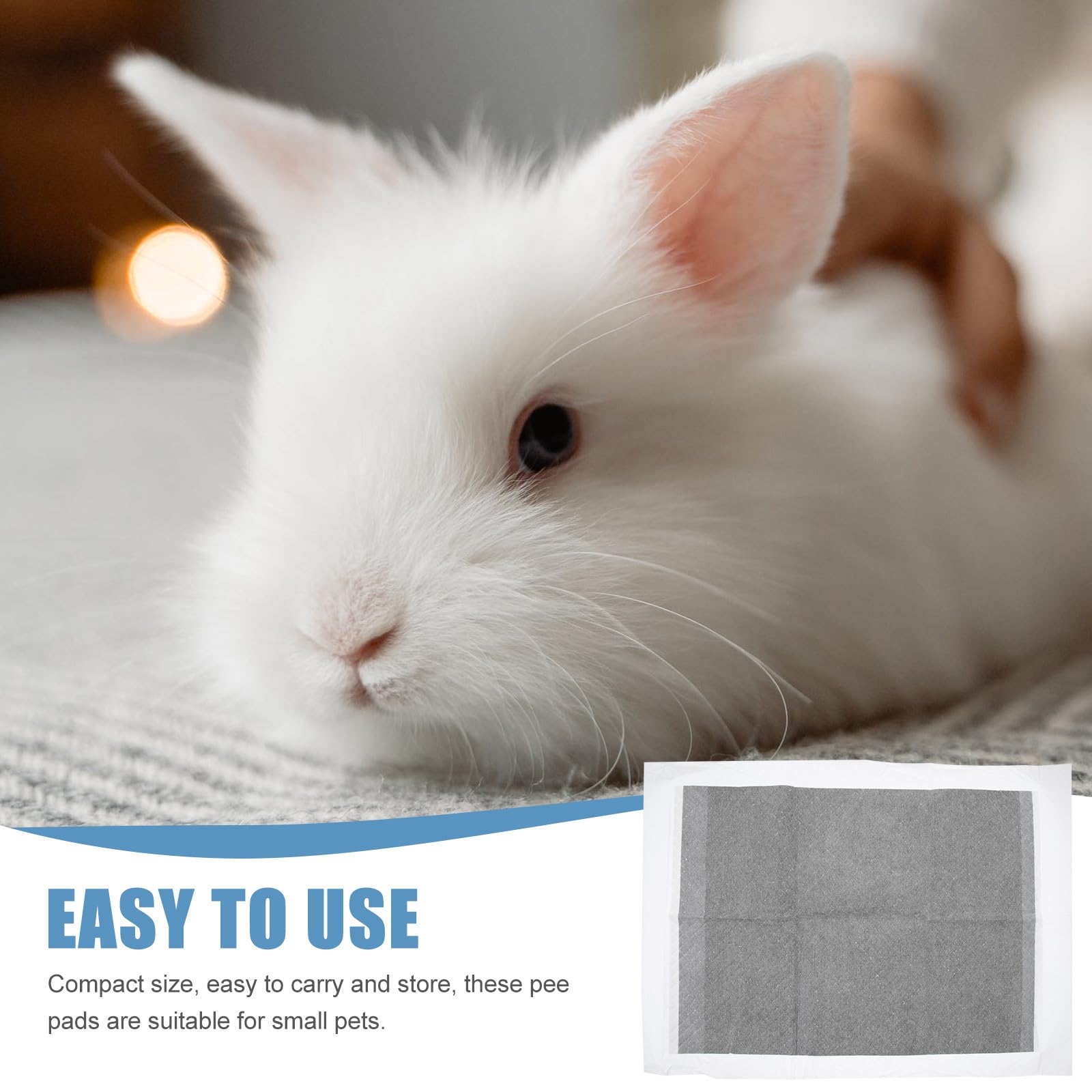 Einweg PIPI Pads für Haustiere und Hamster, 100 Stück