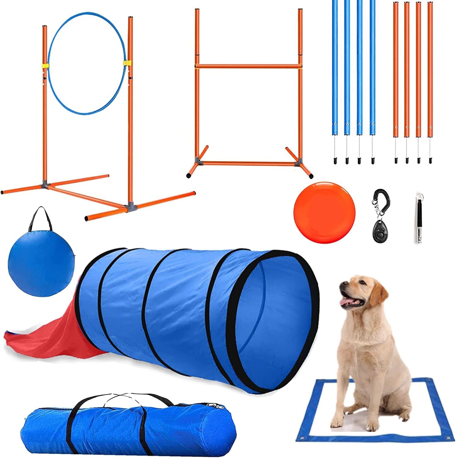 Dog Agility Equipment, Pet Puppy Agility Training... 9 Dog Agility Equipment, Pet Puppy Agility Training...