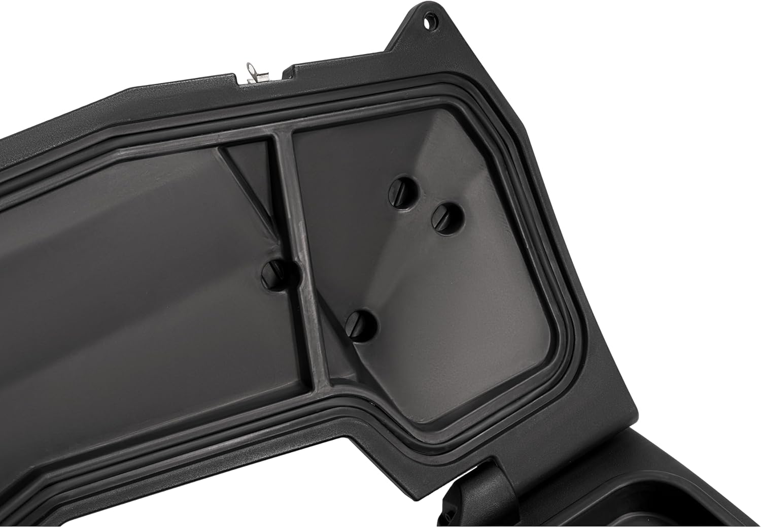 Rear Storage Box Compatible with 2017-2026 Polaris Sportsman Touring 570, 850, XP 1000, 450, 850 Rear Rack Cargo Box Black