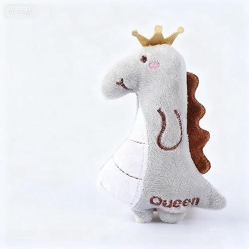 Juguete interactivo para gatos, juguete de peluche con forma de dinosaurio, juguete para masticar hierba gatera, juguete de dinosaurio para