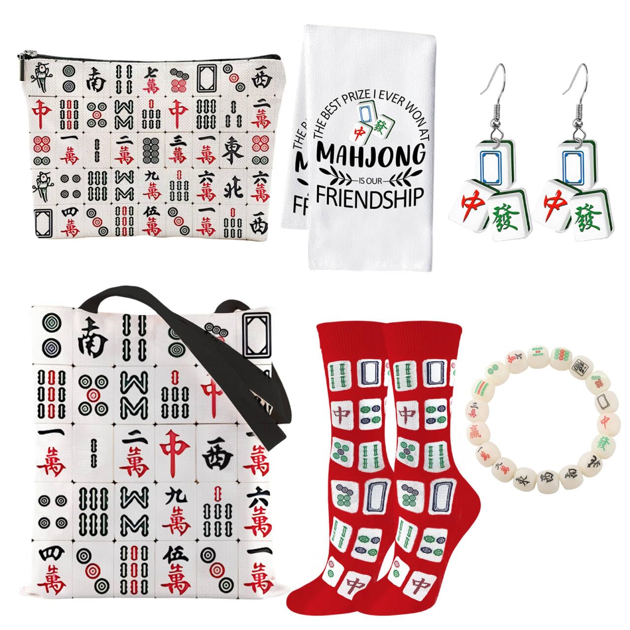 Mahjong Gifts for Women - Mahjong Lover Gift for Birthday Christmas, Mahjongg Gifts for Her Mom Friends