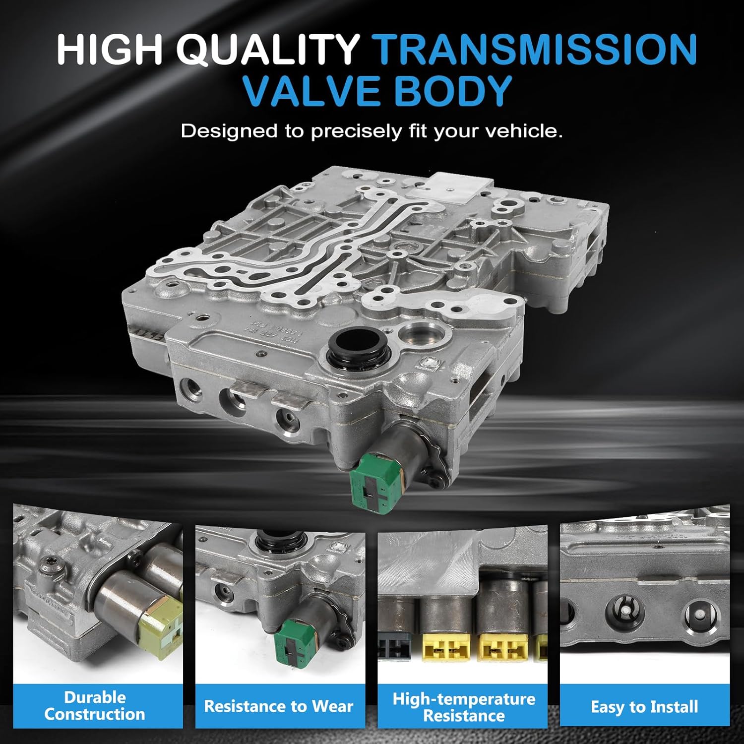 ZF 8HP65A 0D5 8HP65 Transmission Valve Body with Solenoid Replacement for VW Touareg A4 A5 A6 A7 A8 S4 S6 S8 Q7 Q8 SQ5 8-Speed Automatic Transmissions