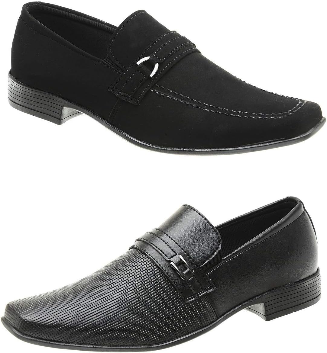 Sapato de dança masculino Bicolor verniz 2 fivelas - Porto Free 071