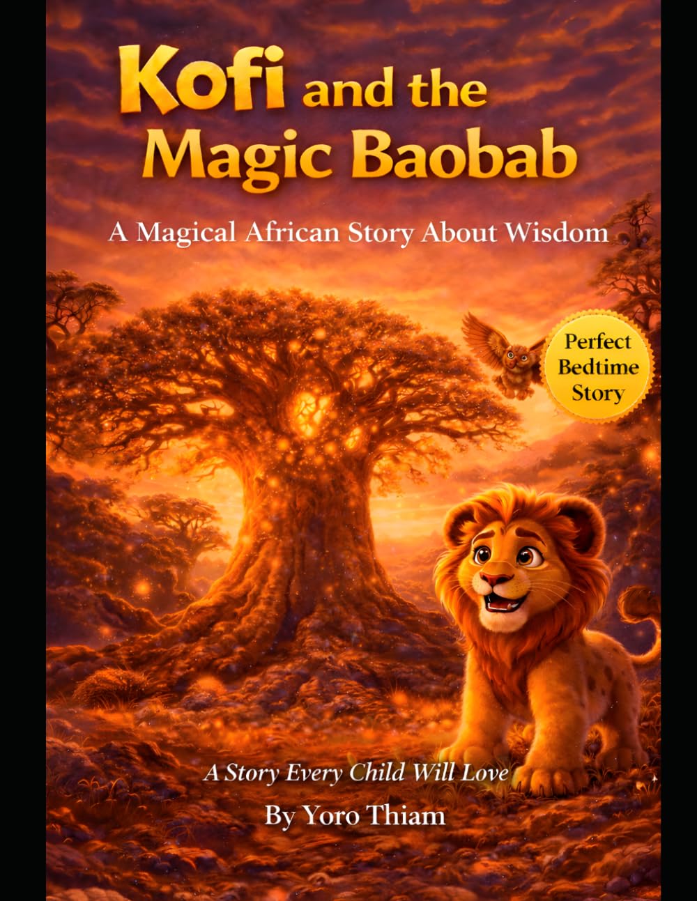 Kofi and the Magic Baobab: A Magical African Bedtime Story About Wisdom, Unity, and Peace (Ages 4–8) (Kofi the Little Lion Series)