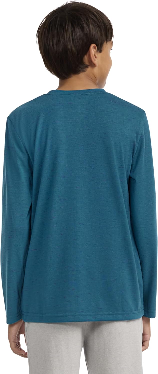 Hurley Boys Boys' Long Sleeve Soft Cloud Slub T-Shirt - Image 4