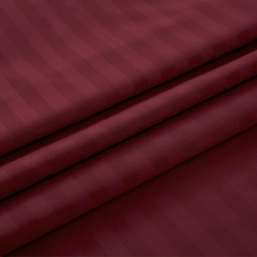 Miniatura 7 de HENGWEITEXT Sábanas King de 18 pulgadas de bolsillo profundo, juego de sábanas de 4 piezas transpirables y refrescantes, juego de sábanas de