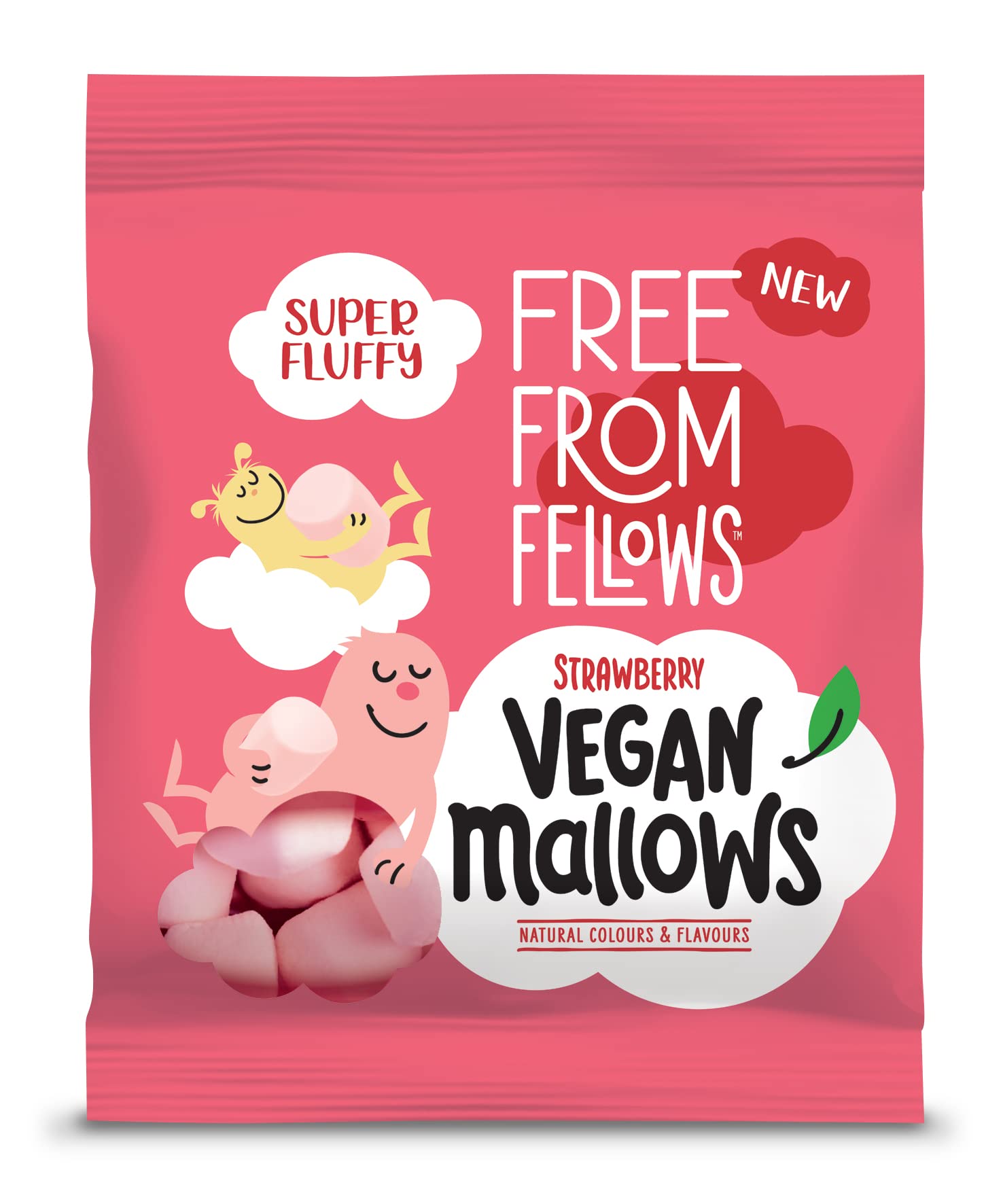Free From FellowsStrawberry Mallows 105g