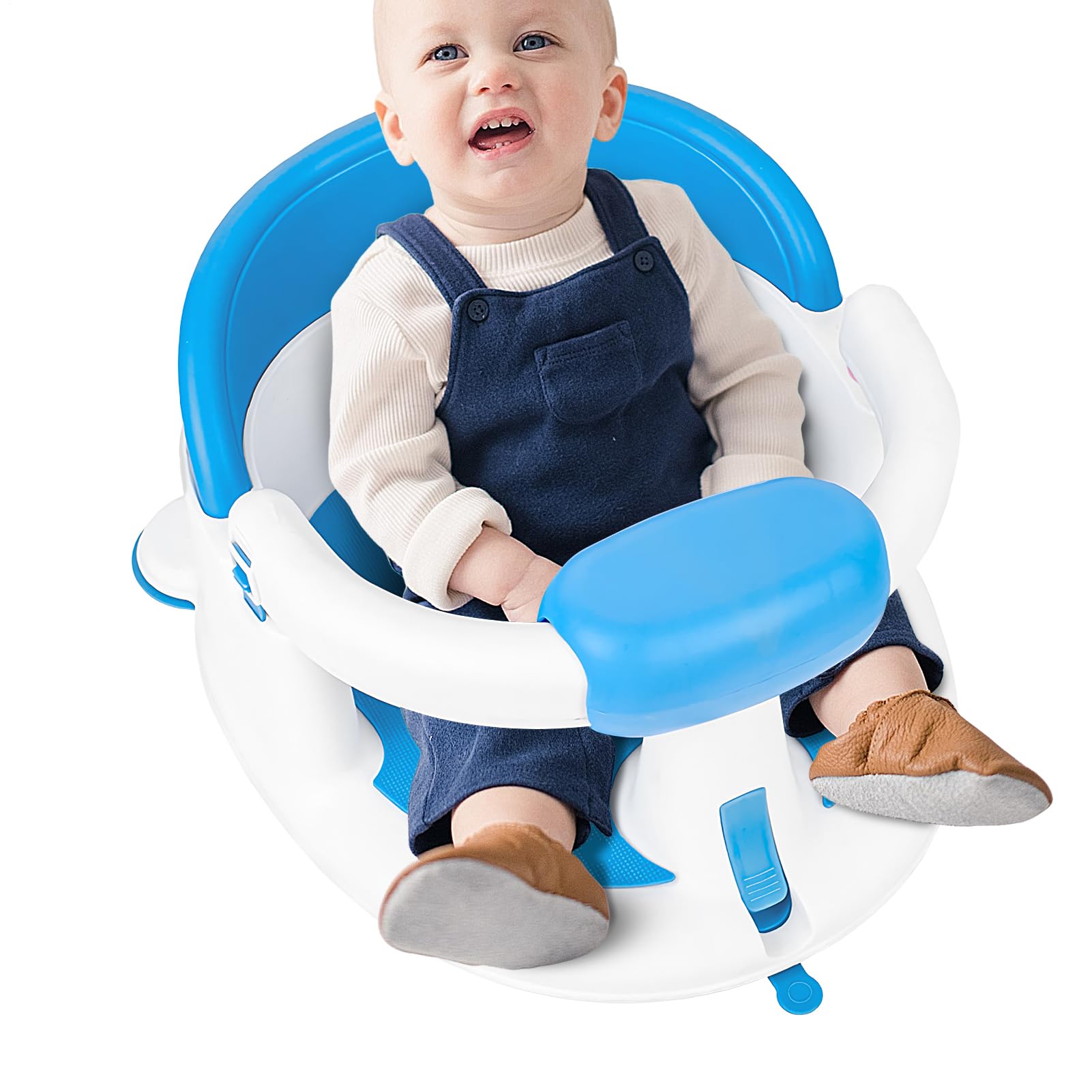 Asientos de baño para bebés sentados, siéntate el asiento de la bañera para