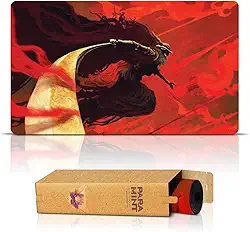 Malenia Blade of Miquella (Stitched) - MTG Playmat by Anato Finnstark, Elden Ring, Dark Souls - Compatible with Magic The Gathering Playmat - Play MTG, YuGiOh, TCG - Original Designs