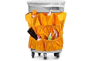 QWORK Commercial Cleaning Trash Bag Holder