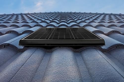 Miniatura 9 de QuietCool Ventilador de ático de montaje a dos aguas con energía solar de 40 W