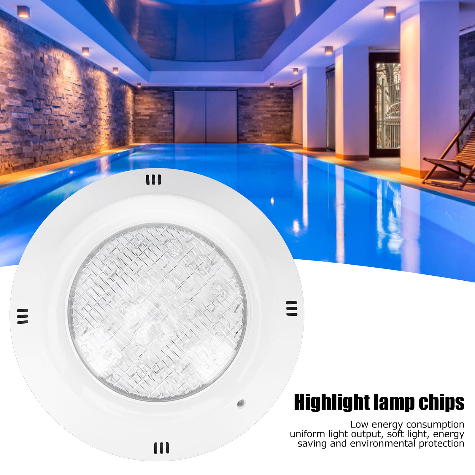 Hyuduo 18W RGB Podwodna Basenowa, IP68 18LED