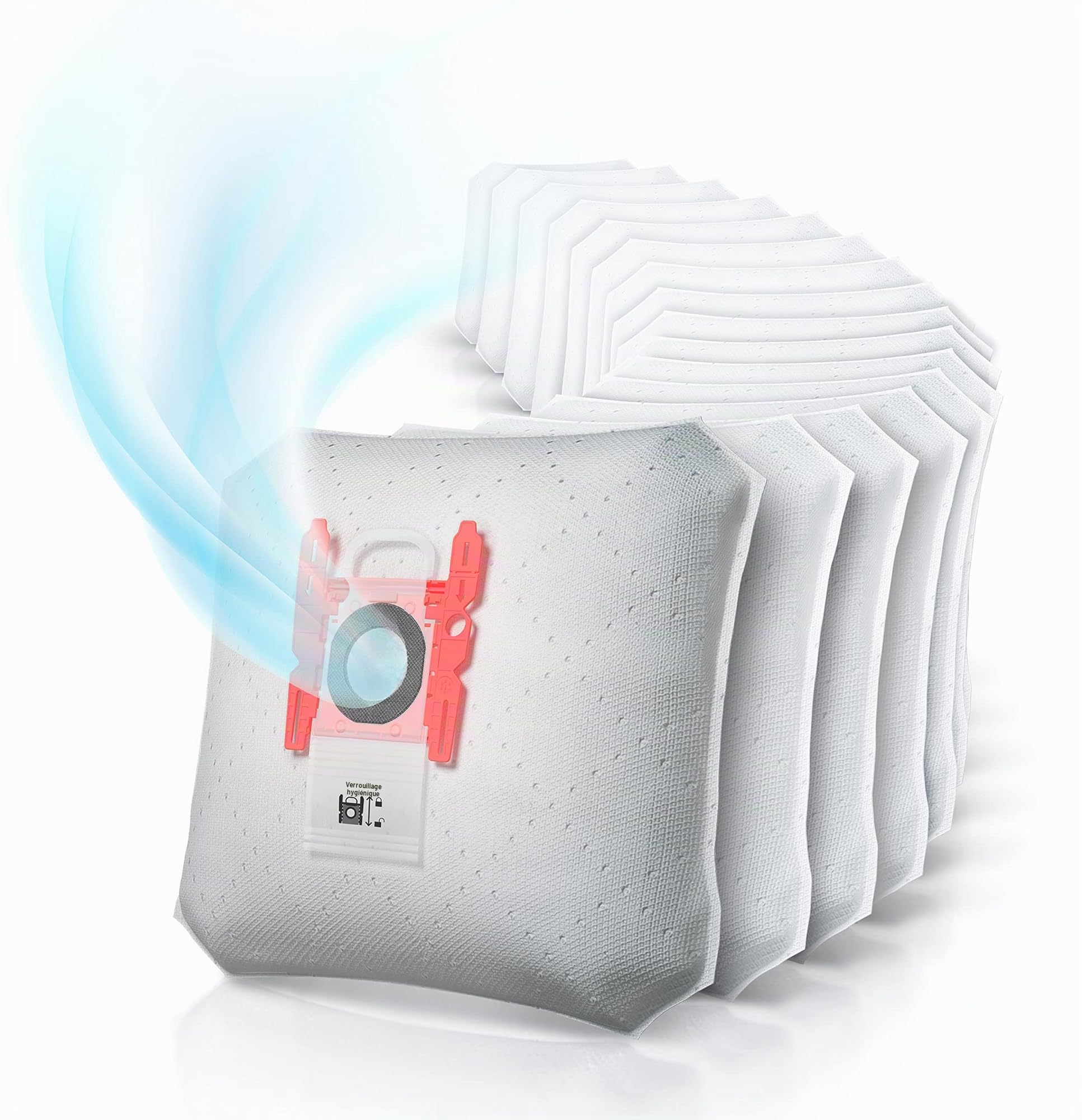 Bosch Hausgeräte Haushalt BBZ16GALL Pack économique sacs pour aspirateur